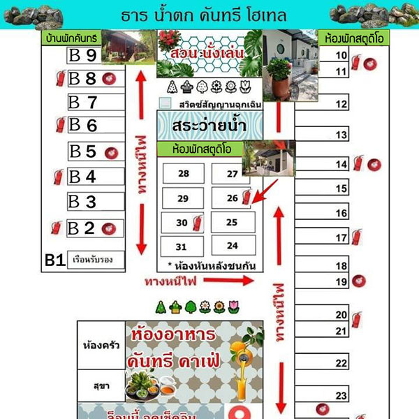 แผนผังคันทรีโฮเทลชะอม-ย่อ แผนผังคันทรีโฮเทลชะอม-ย่อ