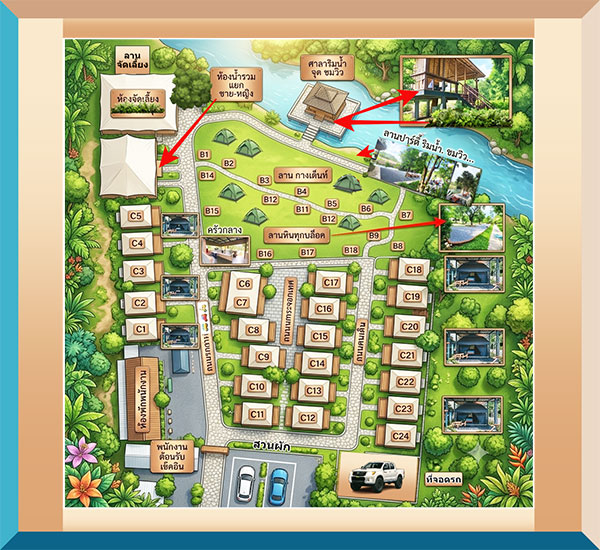 แผนผัง-ธาราธาร-ชะอม-รีสอร์ท-ที่พักชะอม